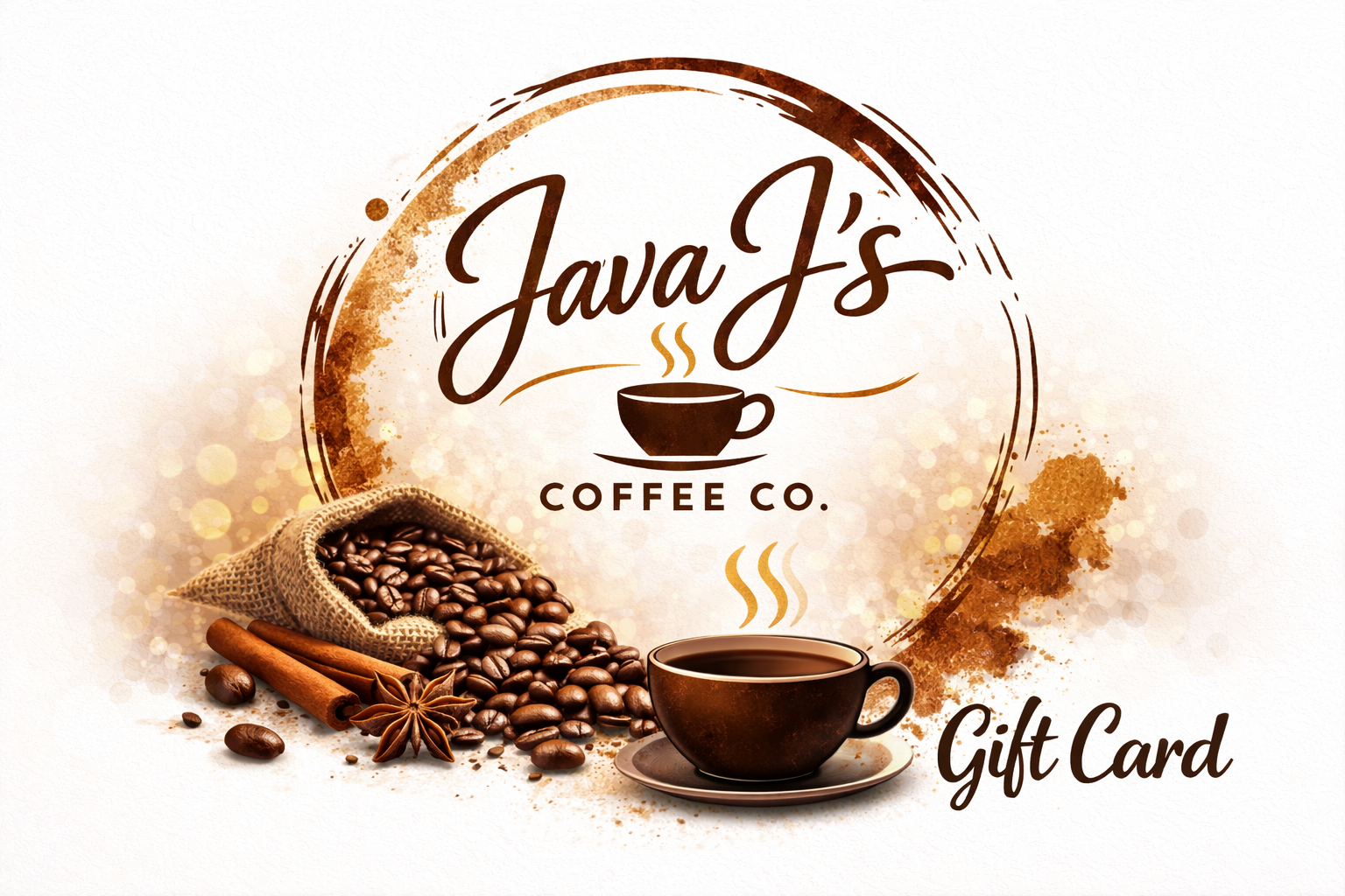 Java J's Coffee Co. Gift Card
