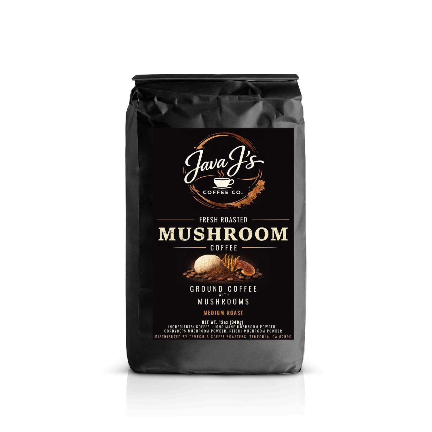Coffee with Mushrooms Medium Roast